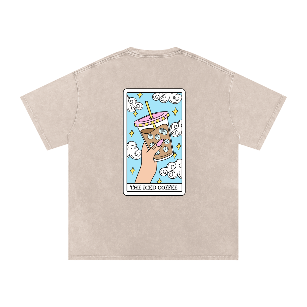 The Iced Coffee Tarot Card