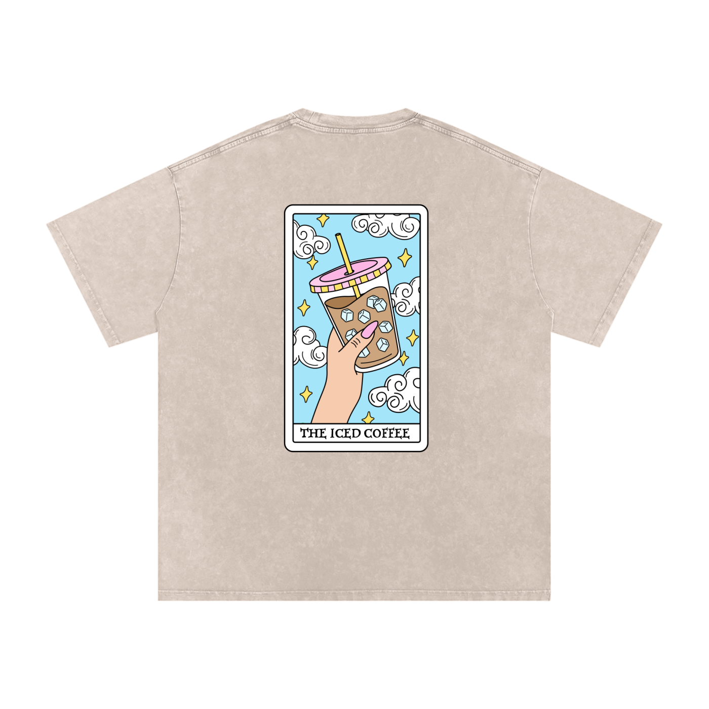 The Iced Coffee Tarot Card