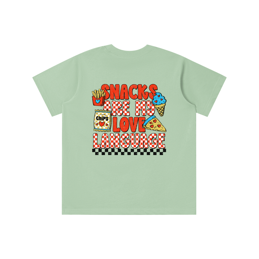 Snacks Are My Love Language (RED) Tee
