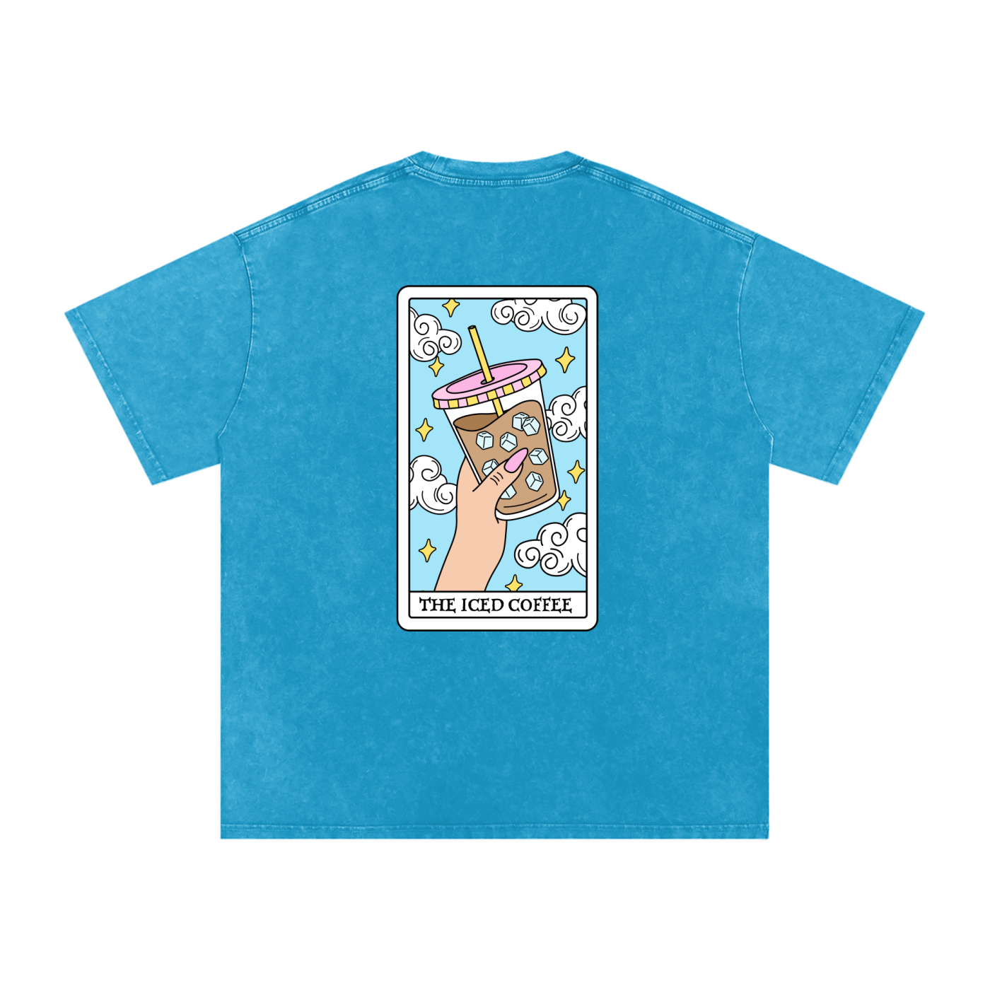 The Iced Coffee Tarot Card