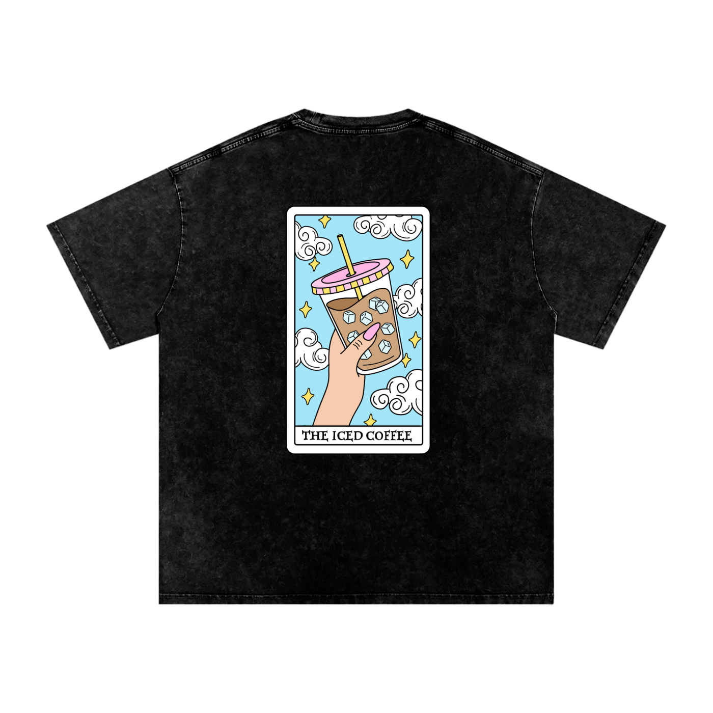 The Iced Coffee Tarot Card