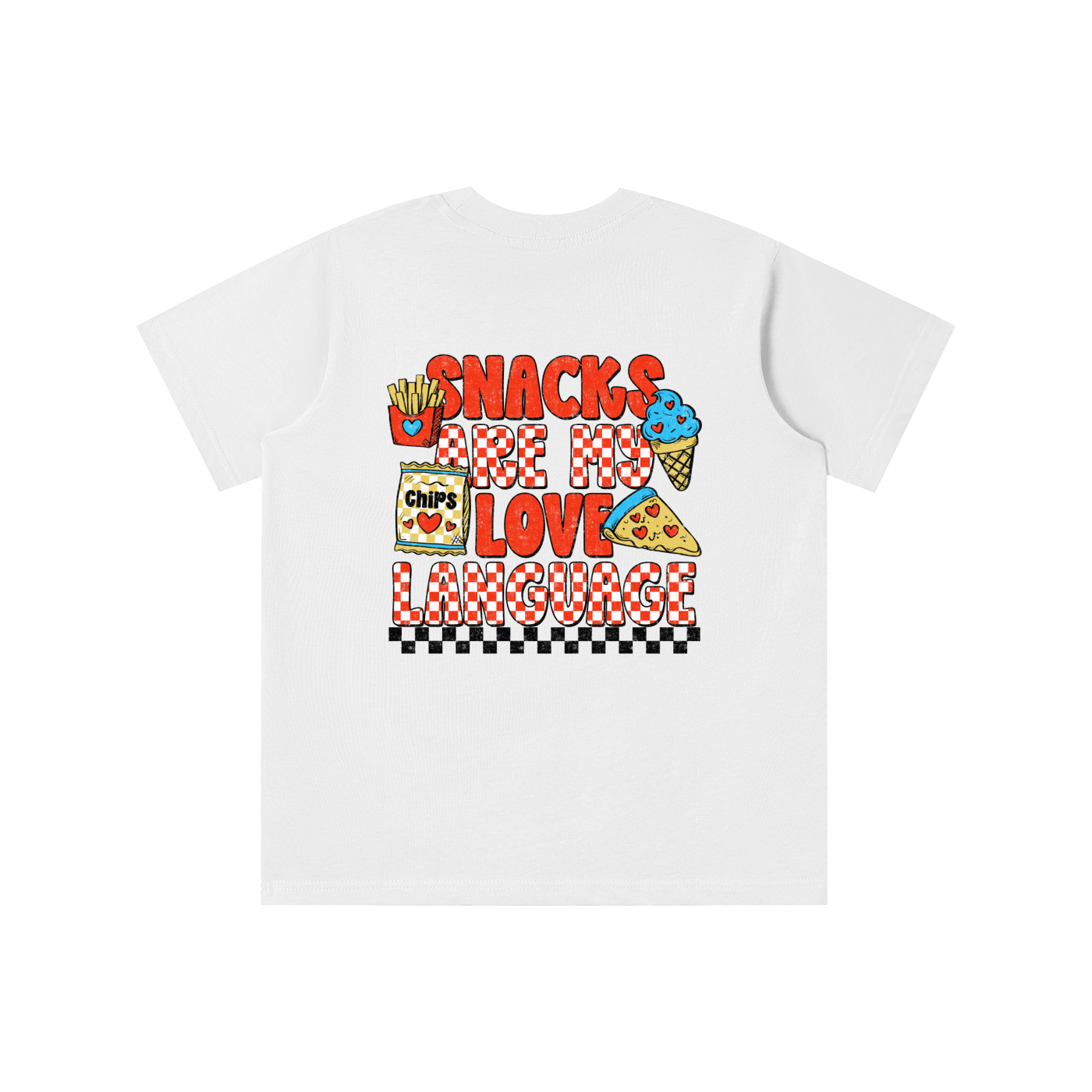 Snacks Are My Love Language (RED) Tee
