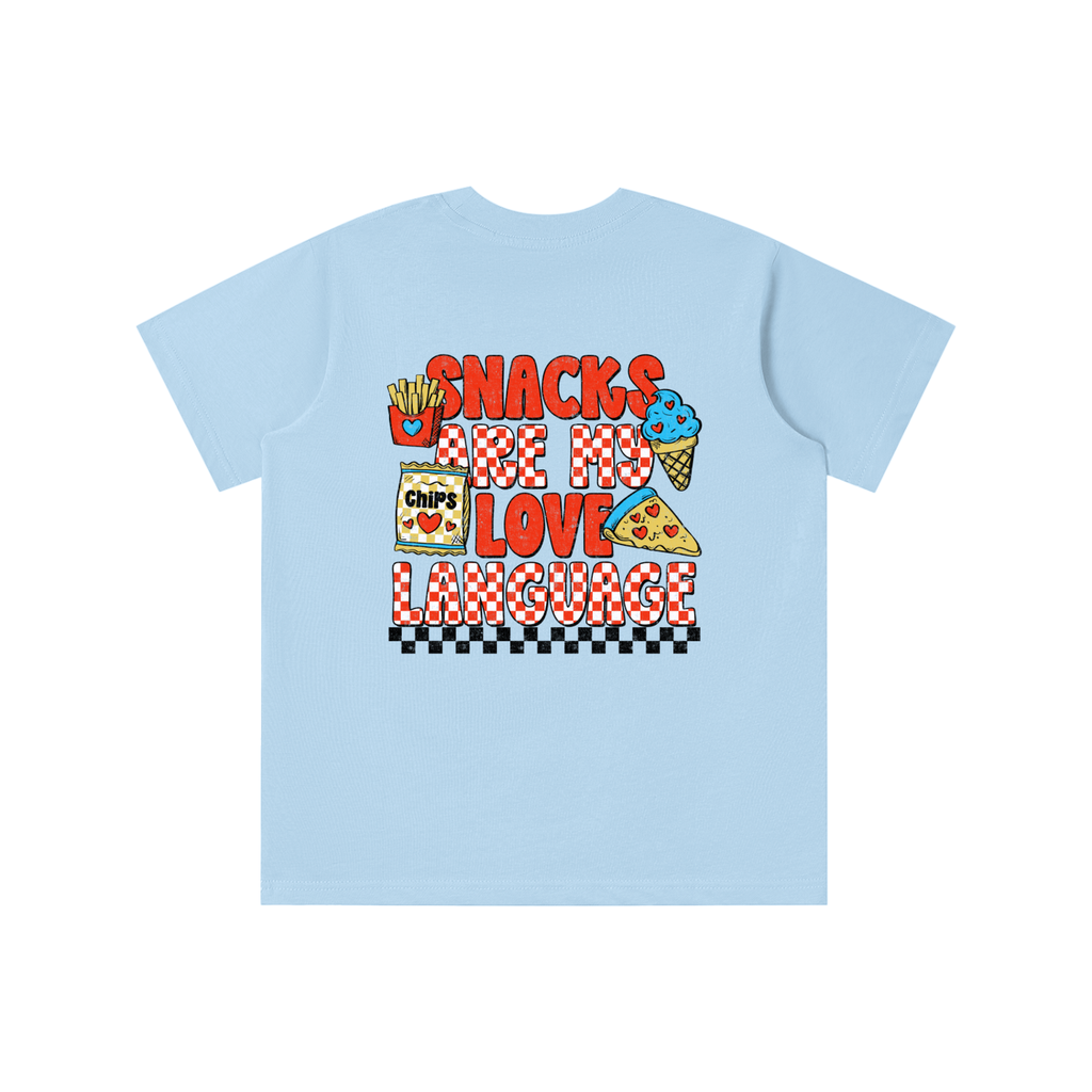 Snacks Are My Love Language (RED) Tee