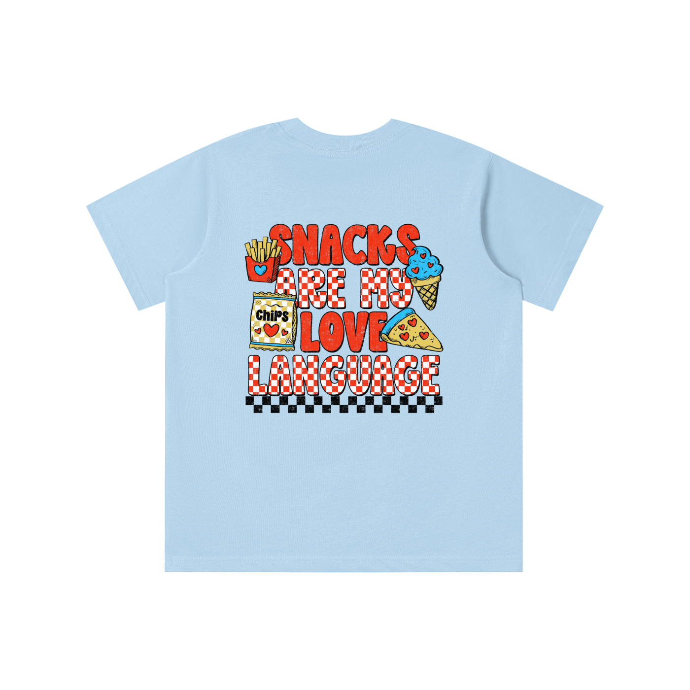 Snacks Are My Love Language (RED) Tee