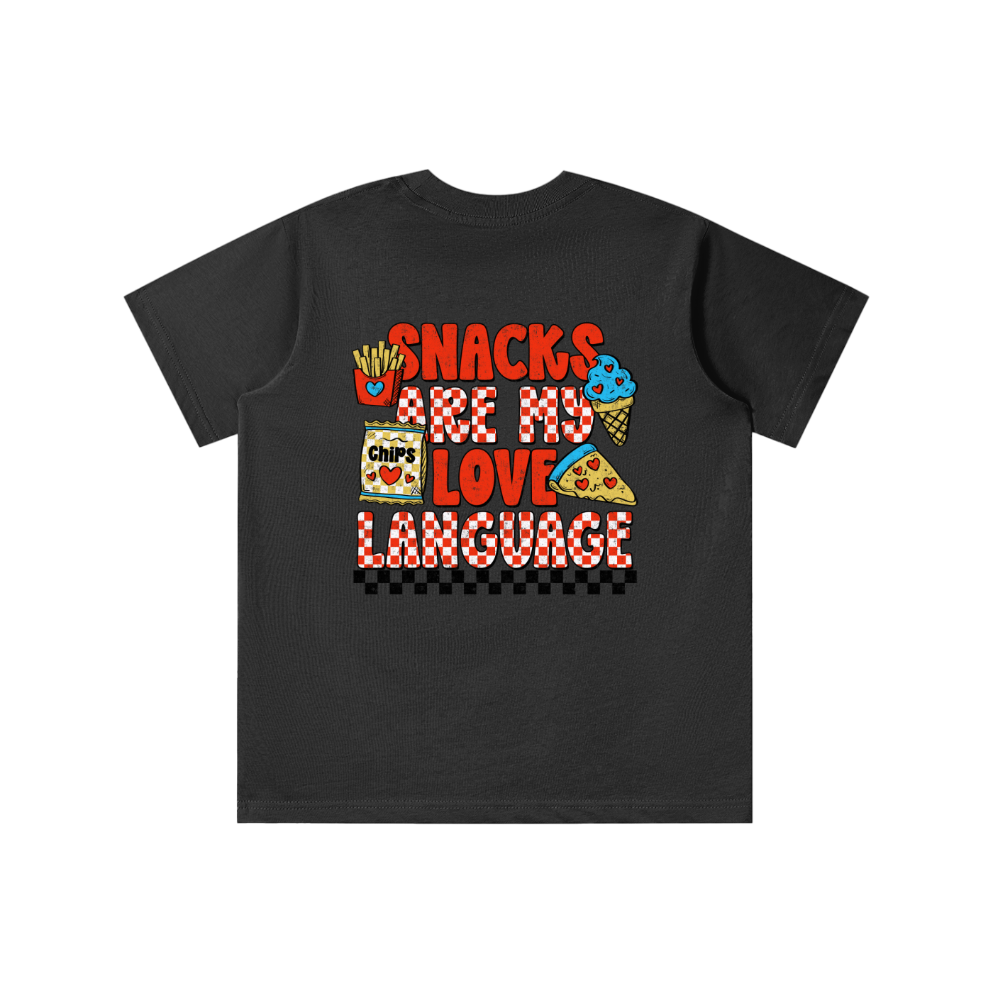 Snacks Are My Love Language (RED) Tee
