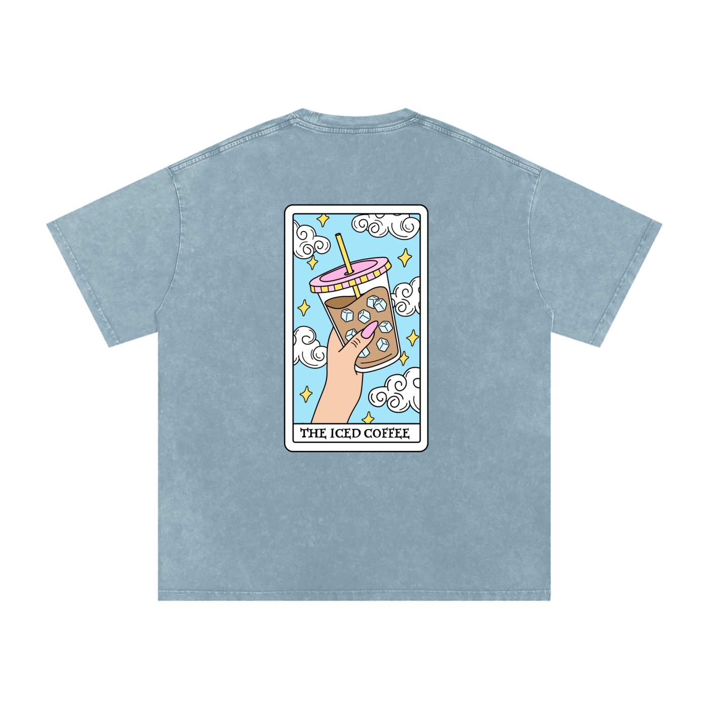 The Iced Coffee Tarot Card