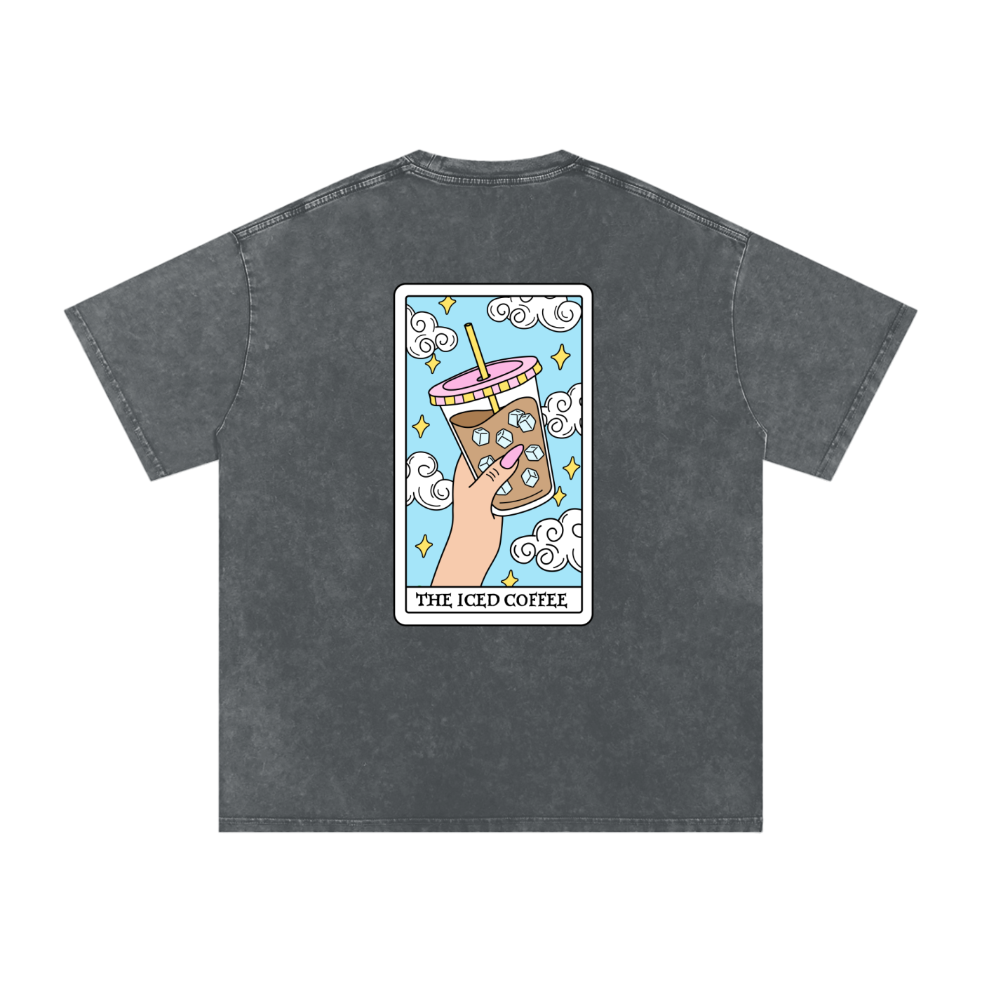 The Iced Coffee Tarot Card